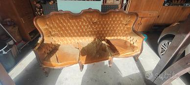 divano antiquariato anni 60 