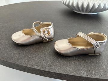 Scarpa per bambina obaibi nr. 21 colore platino