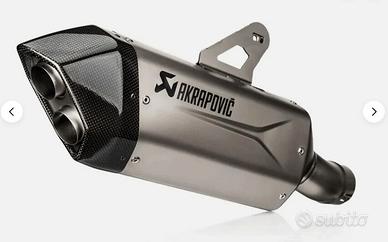 AKRAPOVIC SCARICO EXHAUST S/O TI/BK R1300GS S-B13S