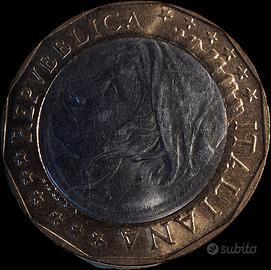 Moneta 1000 Lire 1997  errori 