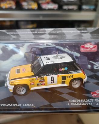 Modellino Renault 5 Turbo Rally 