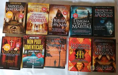 Lotto libri ROMANZI, THRILLER