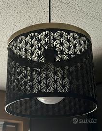 Lampadario nero