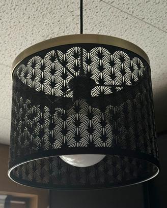 Lampadario nero
