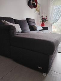 Divano con chaise longue "Poltrone e Sofà"