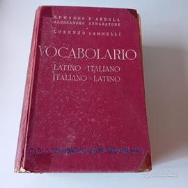 1953 vocabolario di latino 