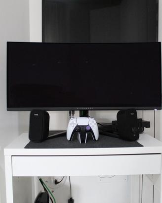 Monitor alienware gaming dwf oled 34” 166hz