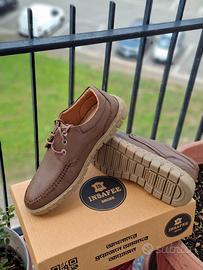 Scarpe uomo INSAFEE marroni nuove con scatola