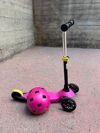 Monopattino fino a 20kg piu casco