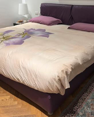 Letto Flou Nathalie larghezza 208cm