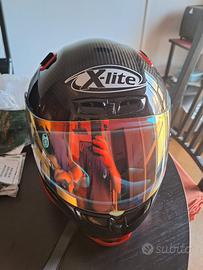 Casco X-lite  carbonio con interfono
