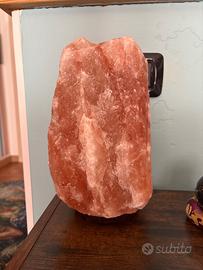 Lampada di sale rosa