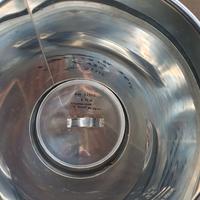 Bidone per liquidi in acciaio inox da 35L. Nuovo