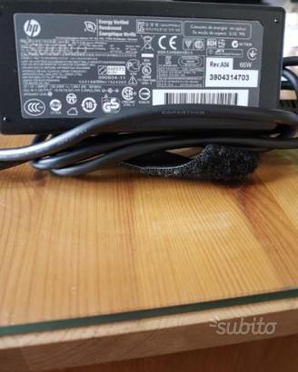 Alimentatore pc portatile HP