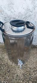 contenitori acciaio inox olio
