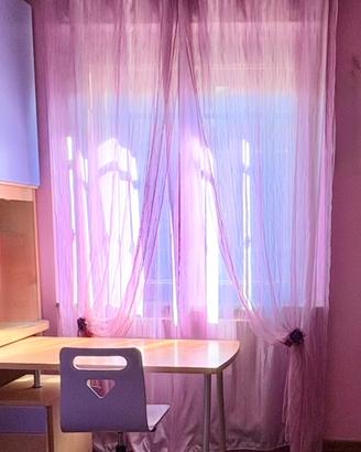 Set doppia tenda con ganci