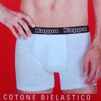6 Boxer Kappa Uomo Logo In Vita Cotone Elasticizza