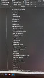 FILM  MOLTISSIMI TITOLI