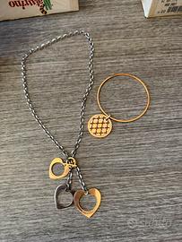 Collana e bracciale Rebecca