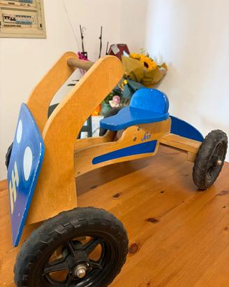 go kart legno. bambini