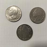 tre monete regno d Italia 