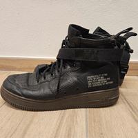 Nike SF Air Force 1 Mid Nero Nocciola Scuro

