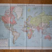 2 carte geografiche vintage anno 1941