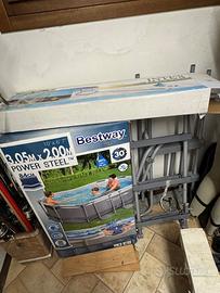 Piscina bestway power steel