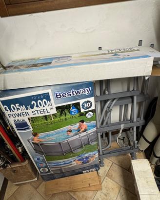 Piscina bestway power steel
