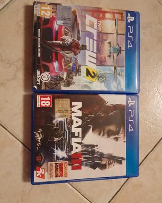 giochi mafia III  e the crew 2 per ps4