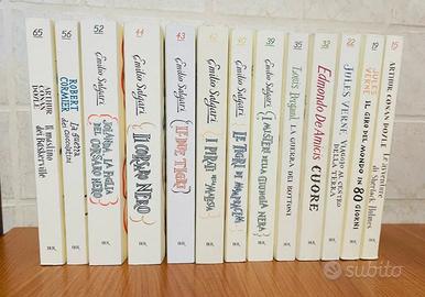 Collana 13 libri di  Emilio Salgari