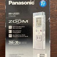 Panasonic RR-US551 IC Recorder 1GB nuovo