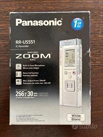 Panasonic RR-US551 IC Recorder 1GB nuovo