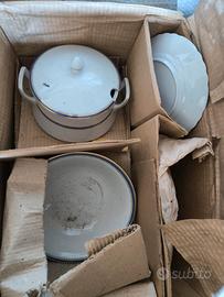 servizio piatti anni '70