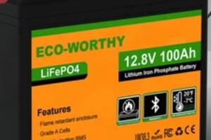 Eco-worthy 100ah litio