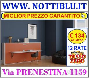 Letto a Scomparsa RUDY 1p _ 12 rate da 134 €