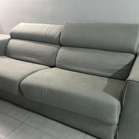 Divano letto matrimoniale tessuto  Bedeve