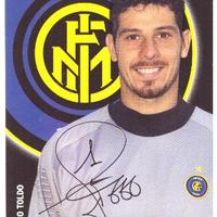 CARTOLINA INTER - Francesco Toldo