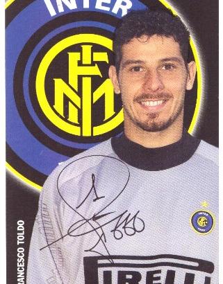 CARTOLINA INTER - Francesco Toldo