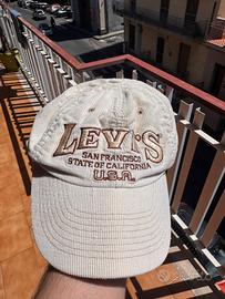 Cappello Levi's Vintage Anni 90  a Coste - Beige