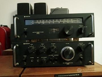 AMPLIFICATORE E TUNER SANYO