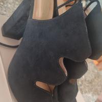 Scarpe nere con tacco