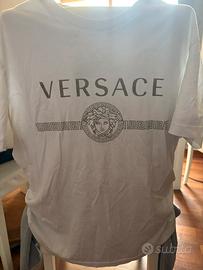 Versace Taylor Fit T-Shirt Bianca – Made in Italy