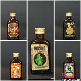 Set di 5 mignon liquori Casoni