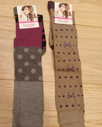 Coppia calze parigine donna nuove