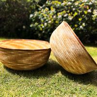 Cesto Portapane Carasau sardo rafia intrecciata