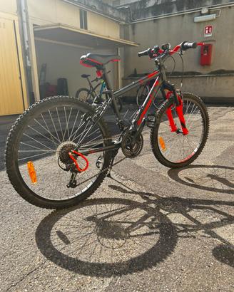 Bici per  9-12 anni rockrider 500 btwin 24 pollici