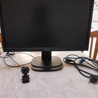 monitor + webcam 