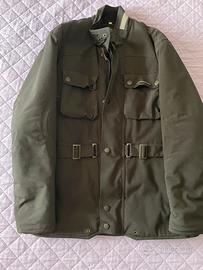 Giacca invernale moto/scooter con paragomiti nelle