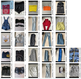  Lotto usato Stock Abbigliamento Donna XS 27 Pezzi